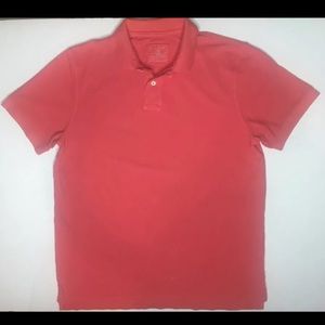 J.Crew Vintage Polo Shirt Salmon Pink 100% Cotton